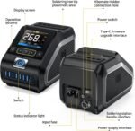 Station de soudage professionnelle Fnirsi DWS-200-F 200W – Image 2