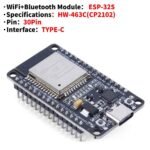 Carte de développement ESP32 38PIN 30PIN  WiFi + Bluetooth ET Carte extension adapter – Image 3