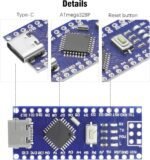 ARDUINO NANO ATmega328P / NRF24L01 + 2.4G Sans Fil  / Nano Bornier carte d'extension adaptateur / Arduino LGT8F328P – Image 13
