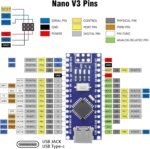ARDUINO NANO ATmega328P / NRF24L01 + 2.4G Sans Fil  / Nano Bornier carte d'extension adaptateur / Arduino LGT8F328P – Image 11