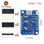 carte de développement ESP8266 WeMos D1 Mini Pro V3.0.0 – Image 4