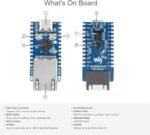 Carte de développement Waveshare RP2040-ETH Raspberry Ethernet RJ45 – Image 7