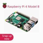 carte Raspberry Pi 4 modèle B, Original et officiel, RAM 1G 2G 4G 8G, processeur 4 cœurs 1.5Ghz – Image 9