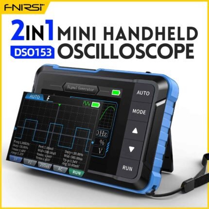 FNIRSI DSO153 – Appareil 2-en-1 🎛️ Oscilloscope + Générateur de Signaux