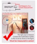 Multimètre digital professionel testeur electrique numérique ANENG SZ01 – Image 15