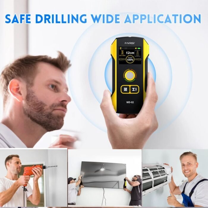 FNIRSI WD‑02 🧱 Détecteur mural intelligent multifonction – Image 4