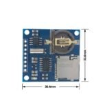 Module horloge RTC Raspberry pi ARDUINO DS3231, Mini DS3231, DS1307 et DS1307 + Micro SD – Image 3