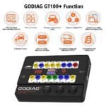 Godiag GT100+, détecteur avancé de protocoles OBD et CAN pour tests de calculateur et diagnostics automobiles – Image 6