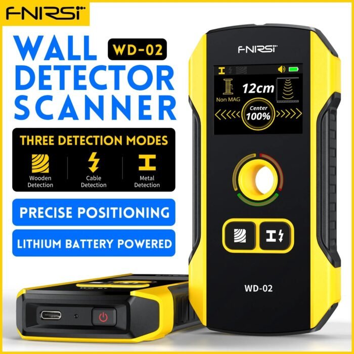 FNIRSI WD‑02 🧱 Détecteur mural intelligent multifonction – Image 1