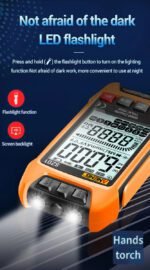 Multimètre digital professionel testeur electrique numérique ANENG SZ01 – Image 10