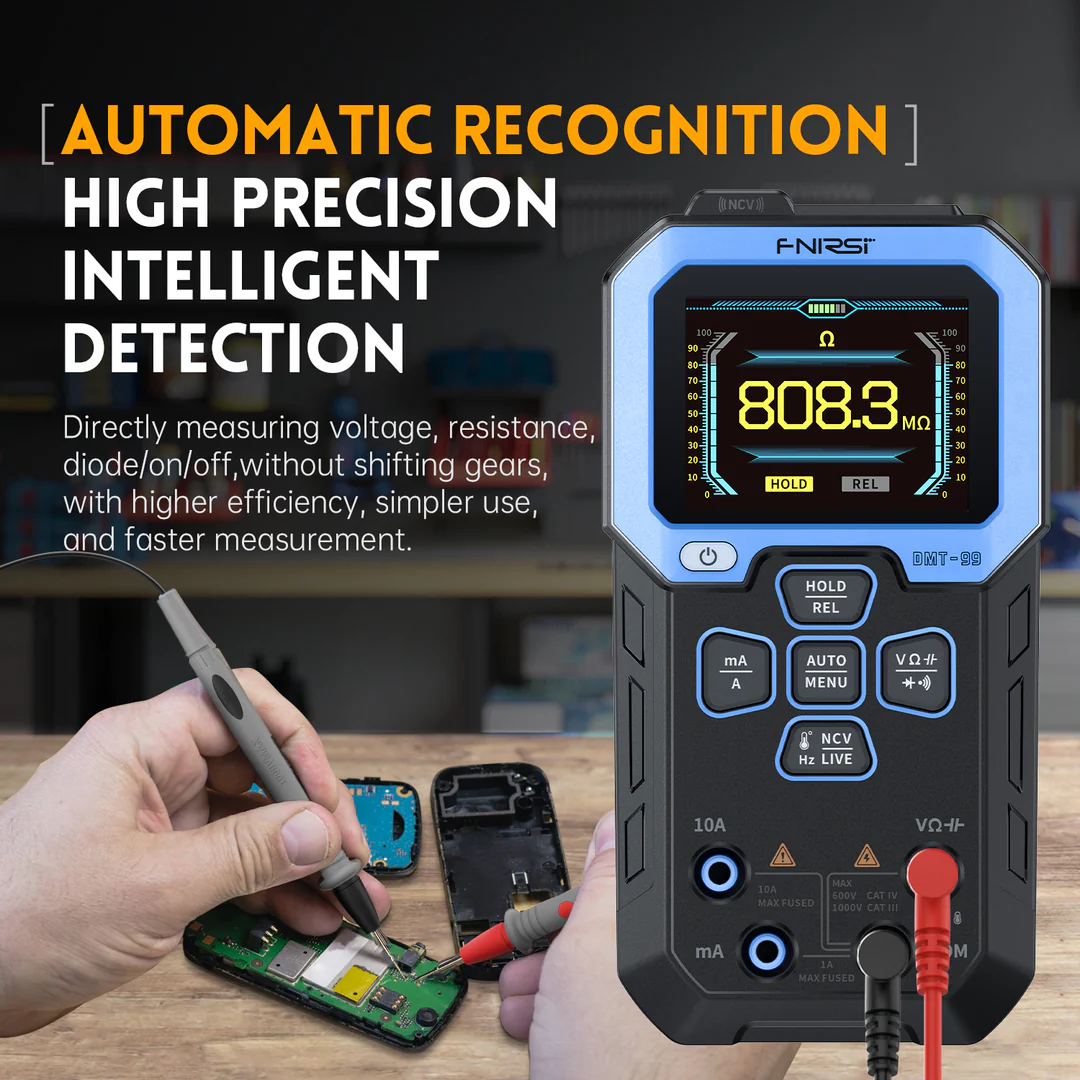 Multimètre numérique intelligent  FNIRSI DMT-99 – Image 6