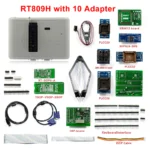 🔌 Programmateur Universel RT809H + 10 Adaptateurs