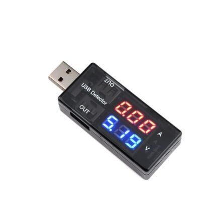 Testeur USB Numérique Double Tension & Courant 🔌⚡ – 3–9V / 0–5A – Voltmètre & Ampèremètre Portable