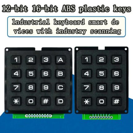 Claviers Matriciels 3x4 & 4x4 plastic