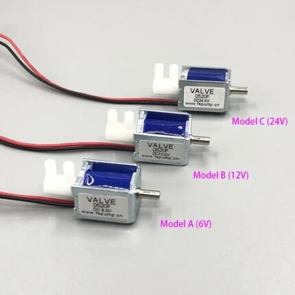 Micro-electrovanne électrique à 3 voies  6V 12V 24V