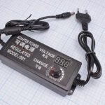 chargeur adaptateur DC ADJOUSTABLE 3V vers 12V 5A JNT-1205000