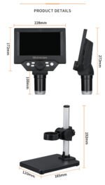 🔬 Microscope Numérique G1000 – 5.5 pouces – 10 Mégapixels – 1× à 1000× – Image 2