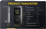 FNIRSI-Telemetre laser IR40, ruban a mesurer laser 40M