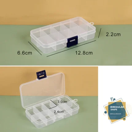 Boitier de rangement des composants 12.8 cm * 6.6 cm