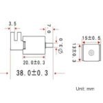 Micro-electrovanne électrique à 3 voies  6V 12V 24V – Image 4