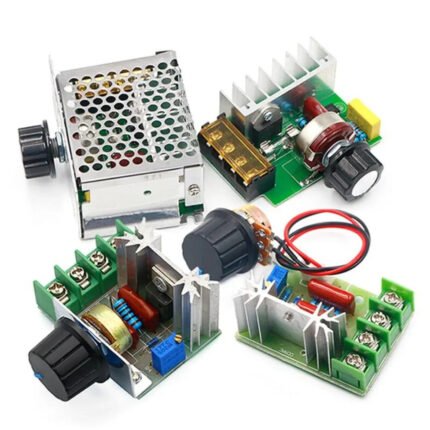 Contrôleur de Vitesse de Moteur ⚙️  Variateur de Tension AC 110V–220V – 2000W / 4000W selon version