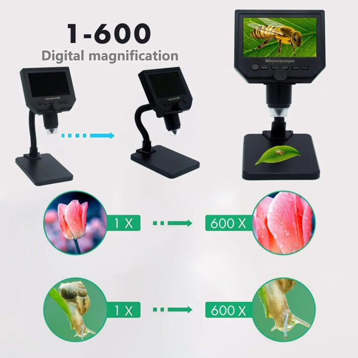 Microscope Numérique Écran 4.3″ Pouces– 6 Mégapixels – Image 6