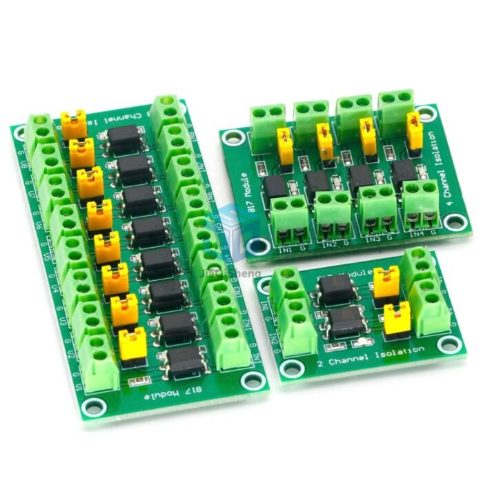 🧲 Cartes d’isolation optocoupleur PC817 / 2, 4, 8 canaux tension 3.6-30V – Image 2