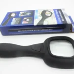 Loupe Manuelle Rectangulaire 4x 60 mm – 6 LED – TH-600558