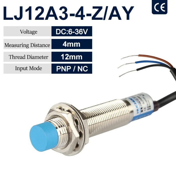 Capteurs de proximité inductifs LJ12A3-4 (NPN / PNP, NO / NC, DC 6-36V, Ø12mm, 4mm) Détection Métallique Sans Contact – Image 8