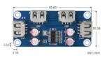carte d'extension USB Ethernet USB HUB RJ45 Raspberry – Image 15