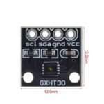 capteurs numériques d’humidité et de température :  🔵HTU21D🟢HDC1080🔴SHT20🟣GXHT30 – Image 3