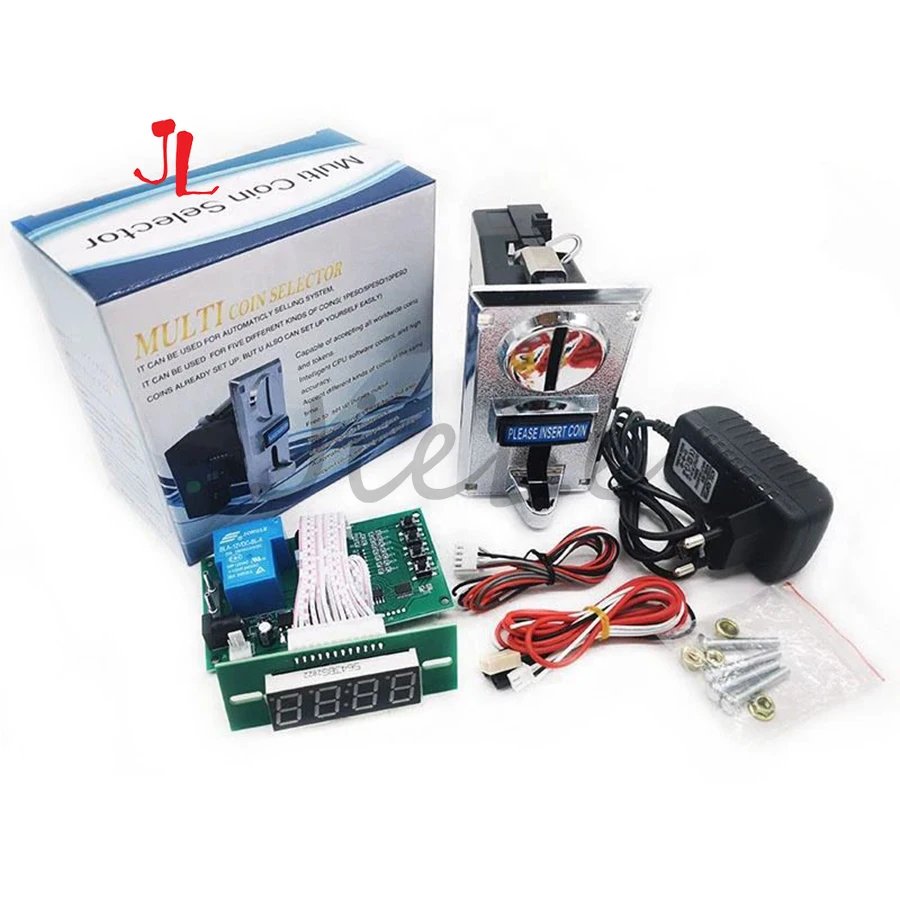 6 Monnayeur Minuteur Multi Pieces Panneau JY-16 220V – Image 1