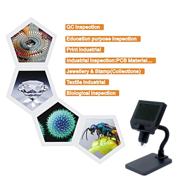 Microscope Numérique Écran 4.3″ Pouces– 6 Mégapixels – Image 9