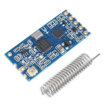 Module de Communication Sans Fil 📡HC-12 433MHz SI4463 – Remplacement Bluetooth longue portée