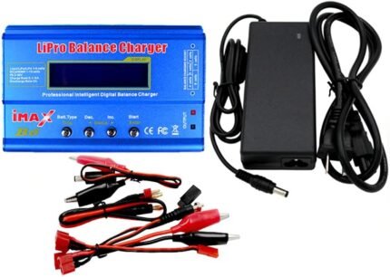 IMAX B6 – Chargeur Déchargeur d'Équilibre de Batterie Lipo + Adaptateur 12V 5A