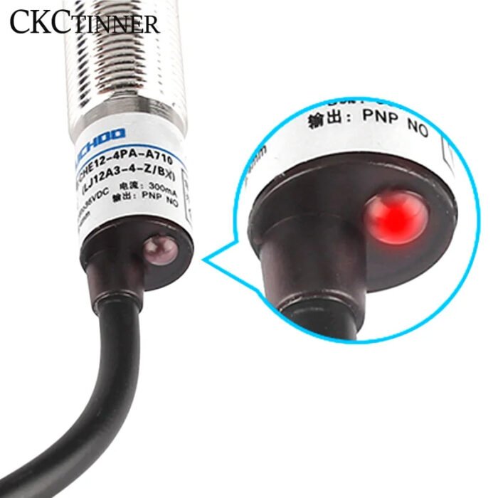 Capteurs de proximité inductifs LJ12A3-4 (NPN / PNP, NO / NC, DC 6-36V, Ø12mm, 4mm) Détection Métallique Sans Contact – Image 6