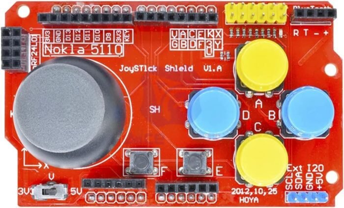 Carte d'extension Joystick Shield pour arduino – Image 2