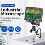Microscope Numérique 🔬  G1600 ″ Écran 9" Pouces – 12 Mégapixels