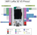 Carte de développement Estardyn ESP32 LoRa SX1262 868/915 MHz avec écran OLED 0,96 – Image 4
