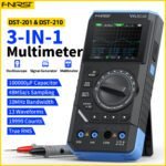 🎛️FNIRSI DST-210 3-en-1  Oscilloscope • Multimètre • Générateur de signaux