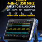 🎛️ FNIRSI DPOS350P  4-en-1 🔬 Oscilloscope  🎚️ Générateur de signal 📈 Analyseur de spectre  🔁 Analyseur de réponse en fréquence