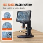 Microscope Numérique Écran IPS 10.1 pouces HDMI 1300X – Image 8