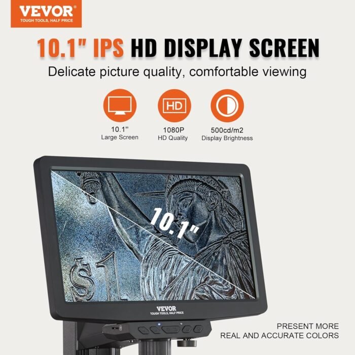 Microscope Numérique Écran IPS 10.1 pouces HDMI 1300X – Image 10
