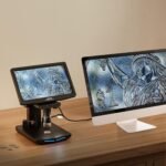 Microscope Numérique Écran IPS 10.1 pouces HDMI 1300X – Image 5