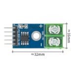 Module MAX6675 avec Thermocouple de Type K : Mesure de Température Haute Précision via SPI – Image 5