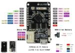 TTGO MINI D1 ESP8266 Wroom-02 + support de batterie Rechargeable (16340 / 18650 ) – Image 12