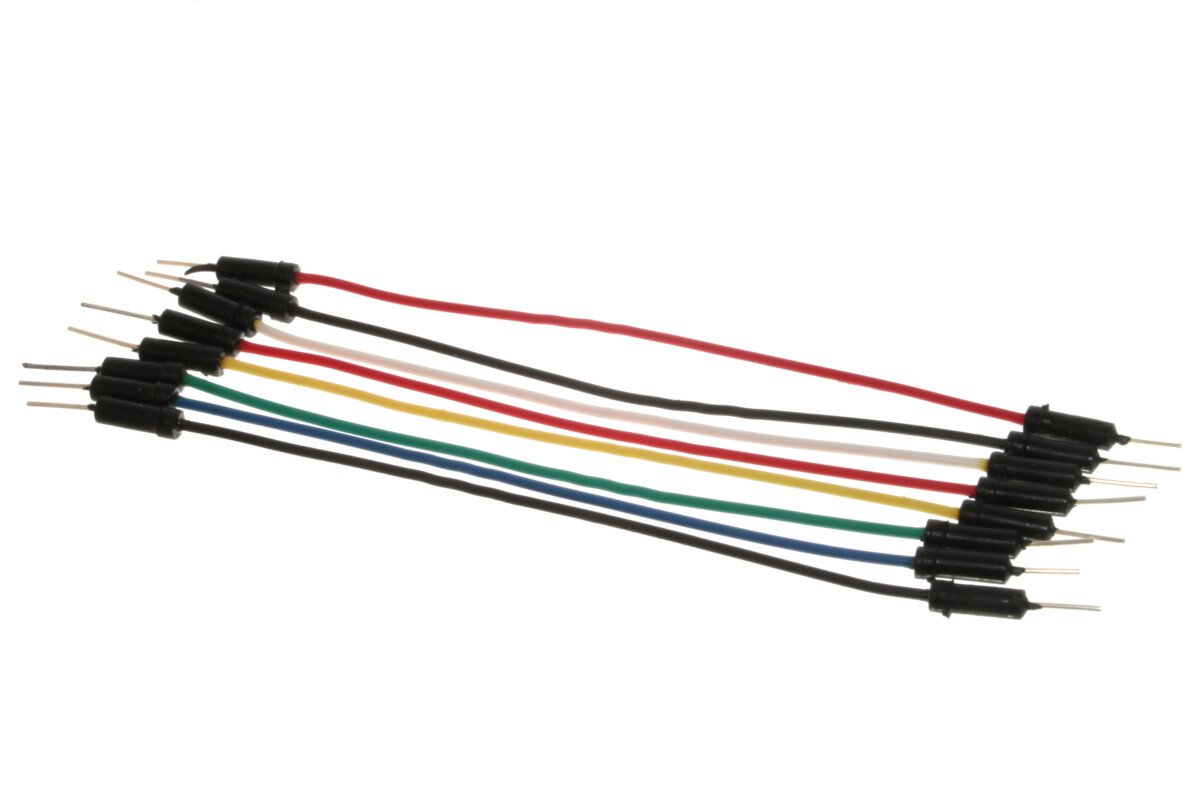 A_few_Jumper_Wires UN 1 jumper wires cable M/M M/F F/F 20 CM – Image 1