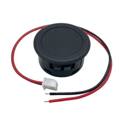 Voltmètre Numérique Circulaire LED À Deux Fils DC5-100V