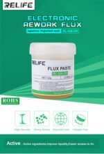 FLUX RELIFE RL-428-OR 100 g Sans halogène Bonne activité Viscosité Résistance d'isolation – Image 2