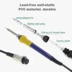 Station de soudure 3-en-1 KADA 9803D+ Air chaud + Fer à souder + Plaque chauffante intégrée – Image 7